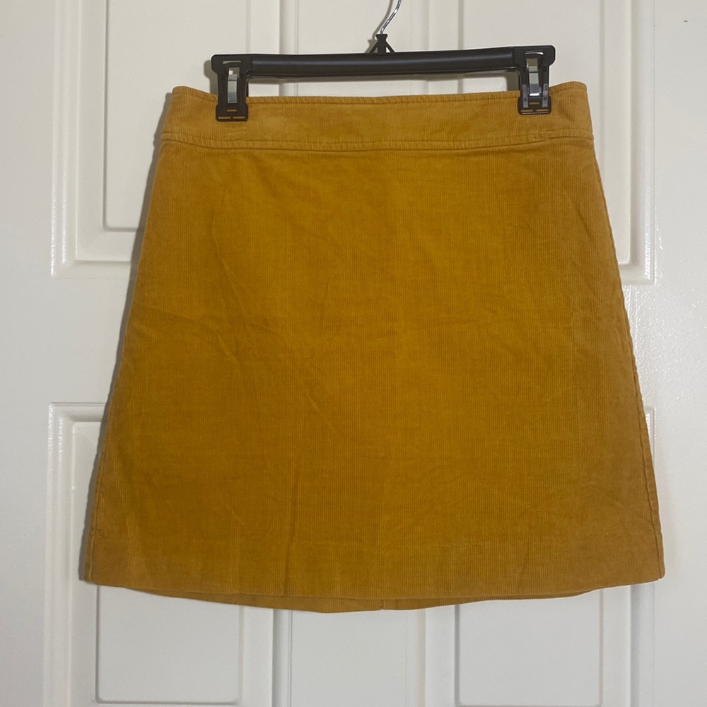 J.Crew Factory Corduroy Mini Skirt
